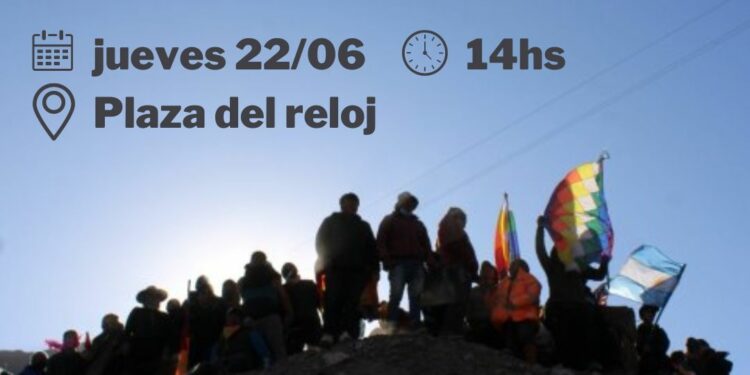 En Sierra de la Ventana: Hoy habrá una jornada de reflexión y manifestación en repudio a la brutal represión desatada contra el pueblo de Jujuy