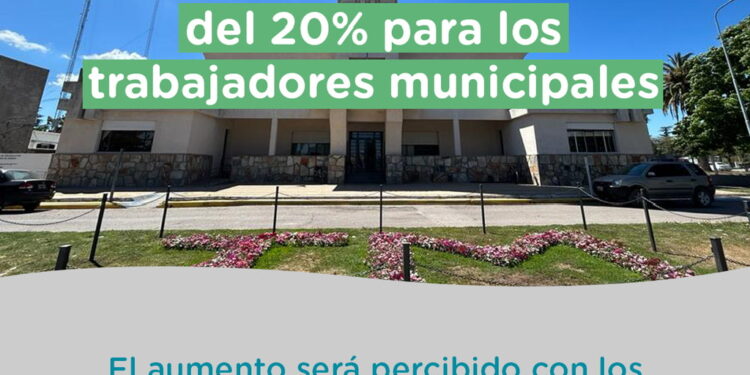 Nuevo incremento salarial del 20% para los trabajadores municipales de Tornquist
