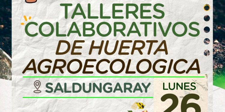 Vuelve el taller de Huerta Agroecológica al distrito