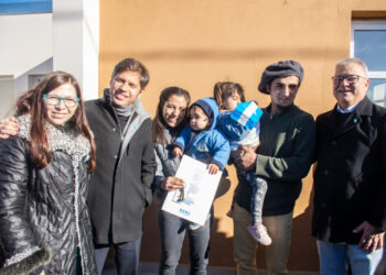 Bordoni y Kicillof cumplieron sueños en Saldungaray (VIDEOS Y FOTOS)