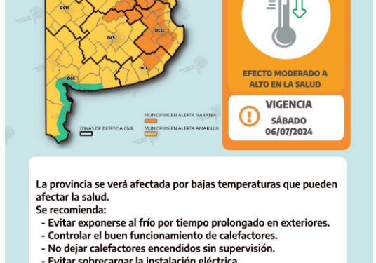 Solicitan circular con precaución por la Ruta 76 por la presencia de hielo en la cinta asfáltica