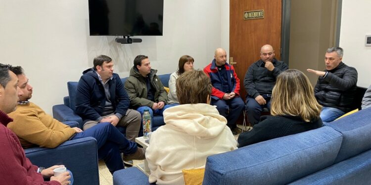 Se conformó el Comité de Crisis frente a la nevada registrada esta mañana