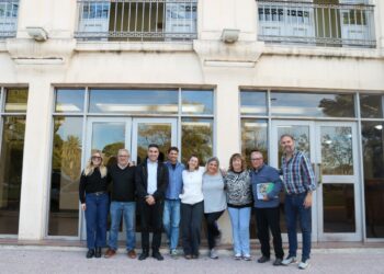 Sergio Bordoni visitó cooperativas del distrito junto a autoridades del IPAC