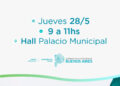 Jueves 28: Jornada de vacunación antigripal en el hall de Palacio Municipal