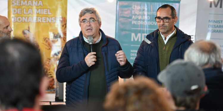AZUL   En ExpoMiel 2026, Javier Rodríguez destacó el crecimiento y la calidad de la apicultura bonaerense