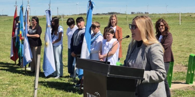 Tres Picos inauguró la Plaza “El Vagón” un nuevo espacio pensado para toda la comunidad